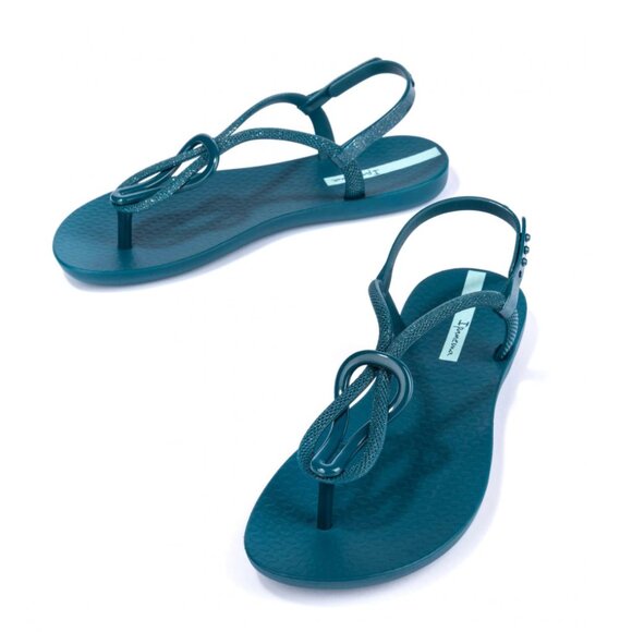Ipanema Trendy Flip Flops in Blue - Picture 1 of 8